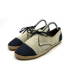 Tabitha Simmons Dolly Two Tone Espadrille Sneakers Women's 9.5 US